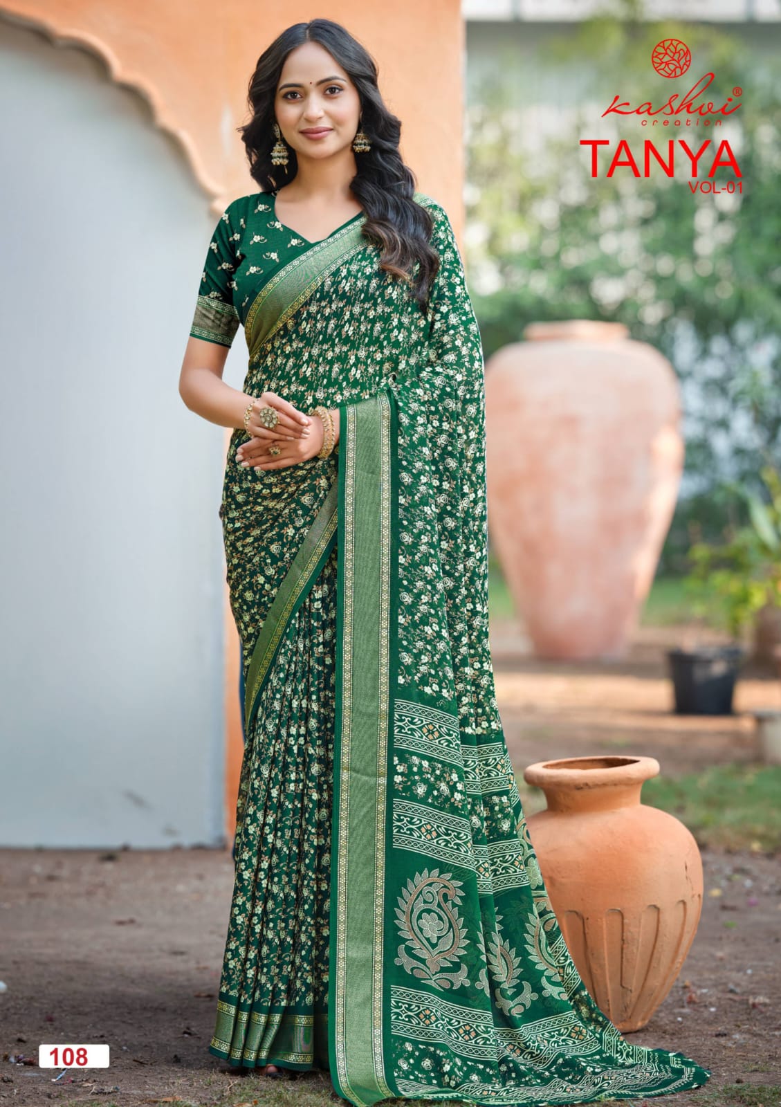 Kashvi Tanya Vol 1 Saree Wholesale Catalogue - Amrah Wholesale