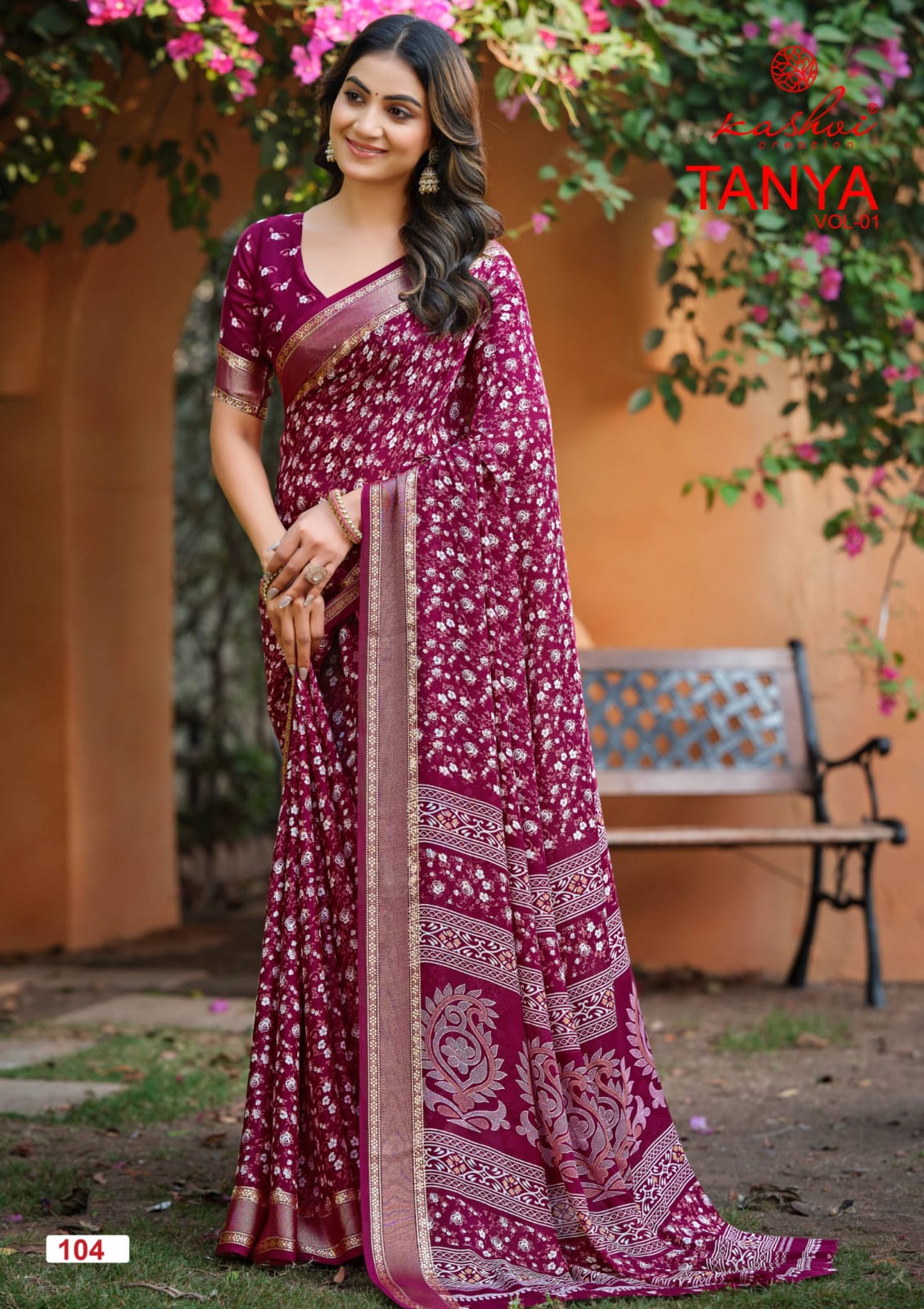 Kashvi Tanya Vol 1 Saree Wholesale Catalogue - Amrah Wholesale