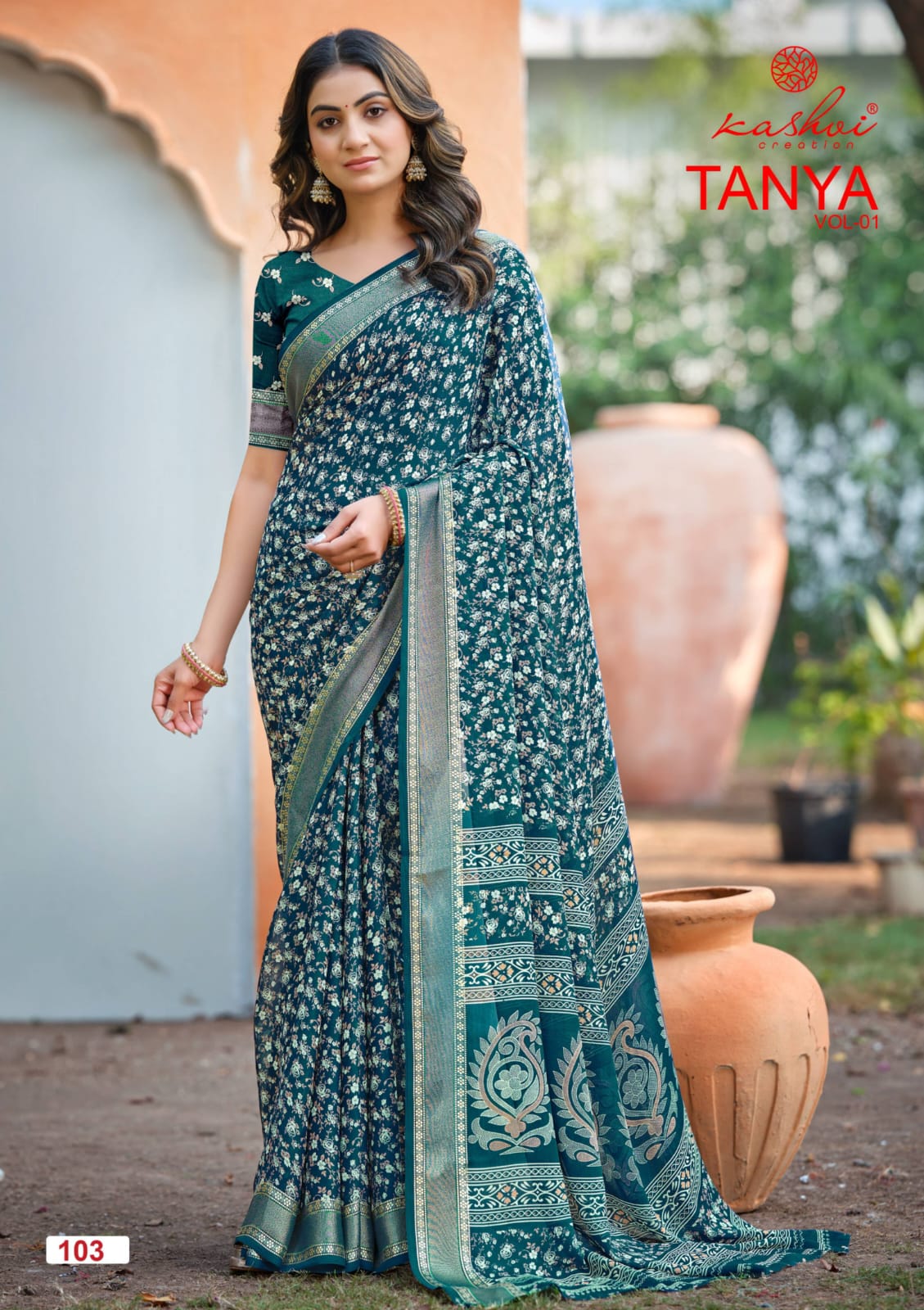 Kashvi Tanya Vol 1 Saree Wholesale Catalogue - Amrah Wholesale