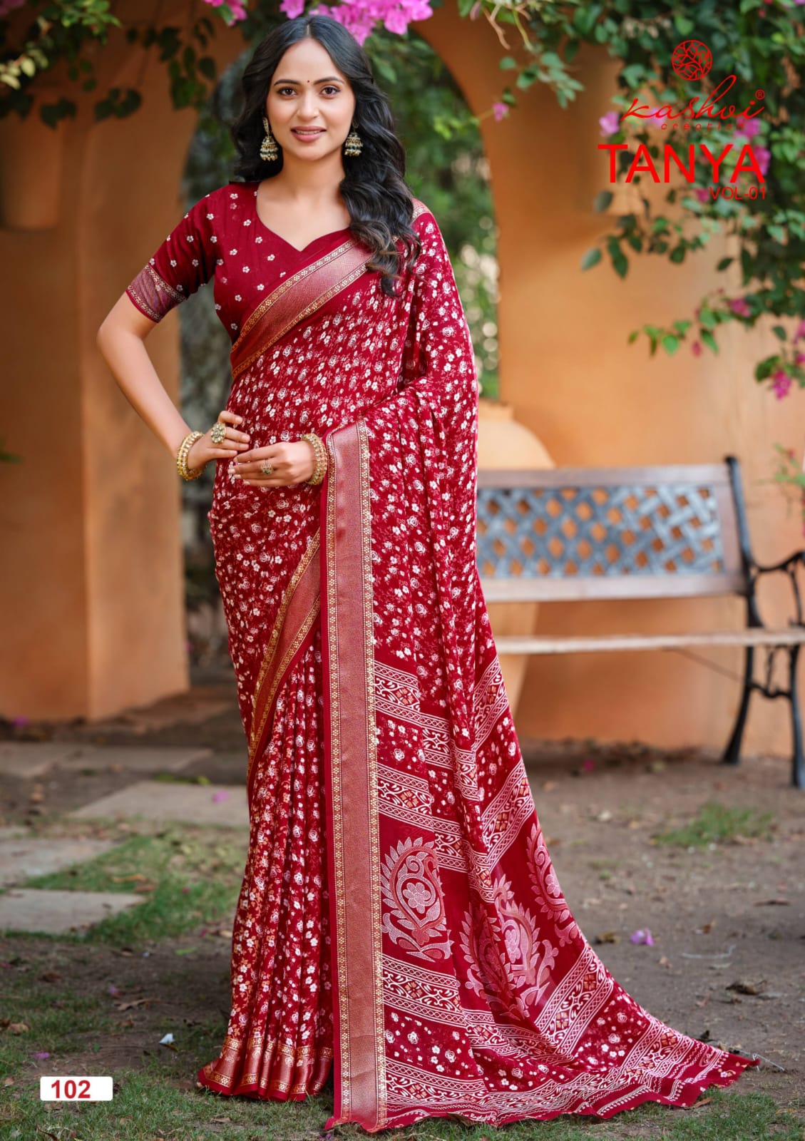 Kashvi Tanya Vol 1 Saree Wholesale Catalogue - Amrah Wholesale