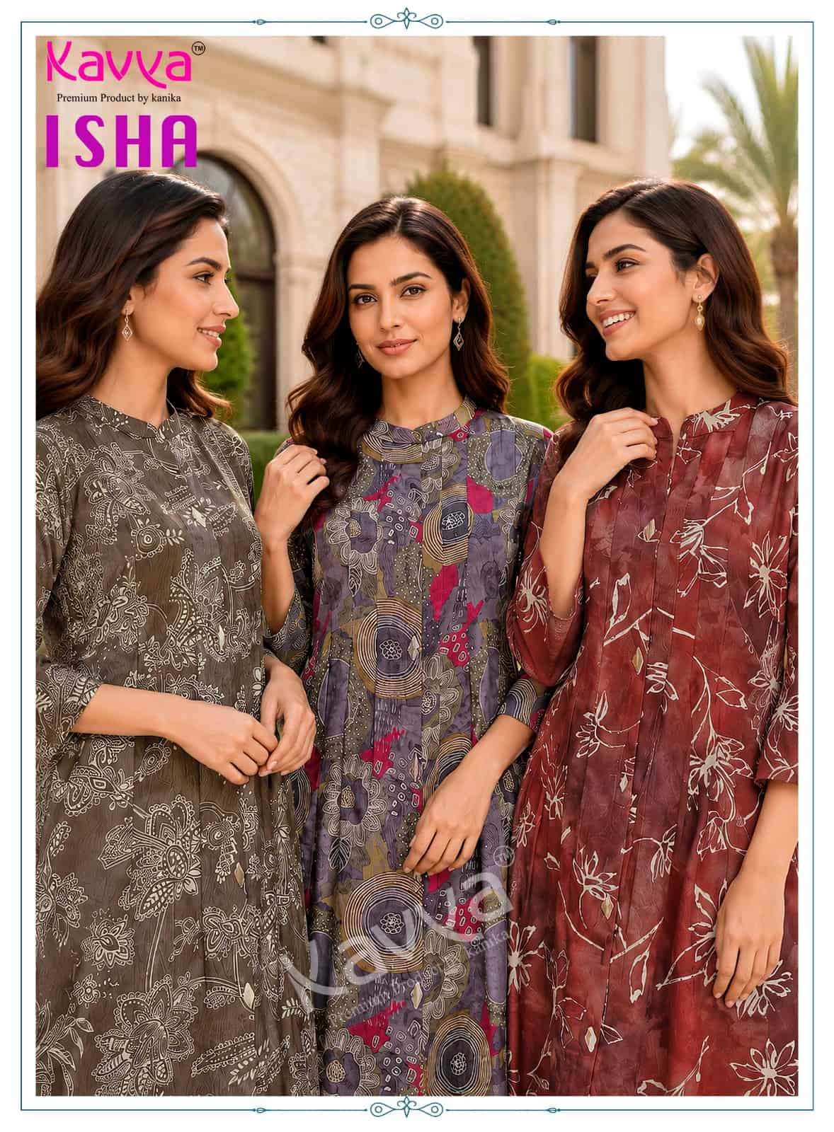 Kavya Isha Vol 2 Premium Vatican Printed Co-ord Set - Amrah Wholesale