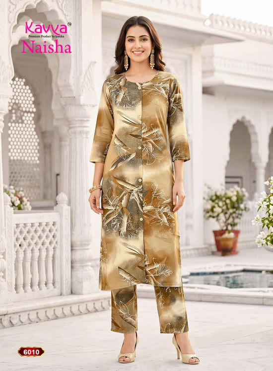 Kavya Naisha Vol 6 Premium Rayon Co-ord Sets Collection