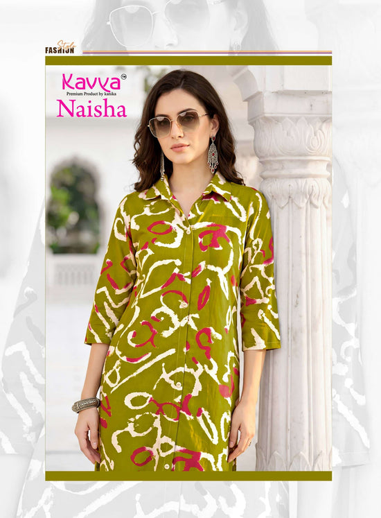 Kavya Naisha Vol 6 Premium Rayon Co-ord Sets Collection
