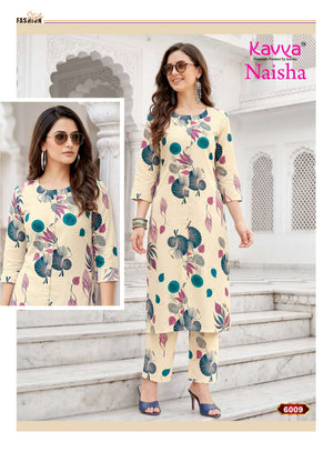 Kavya Naisha Vol 6 Premium Rayon Co-ord Sets Collection