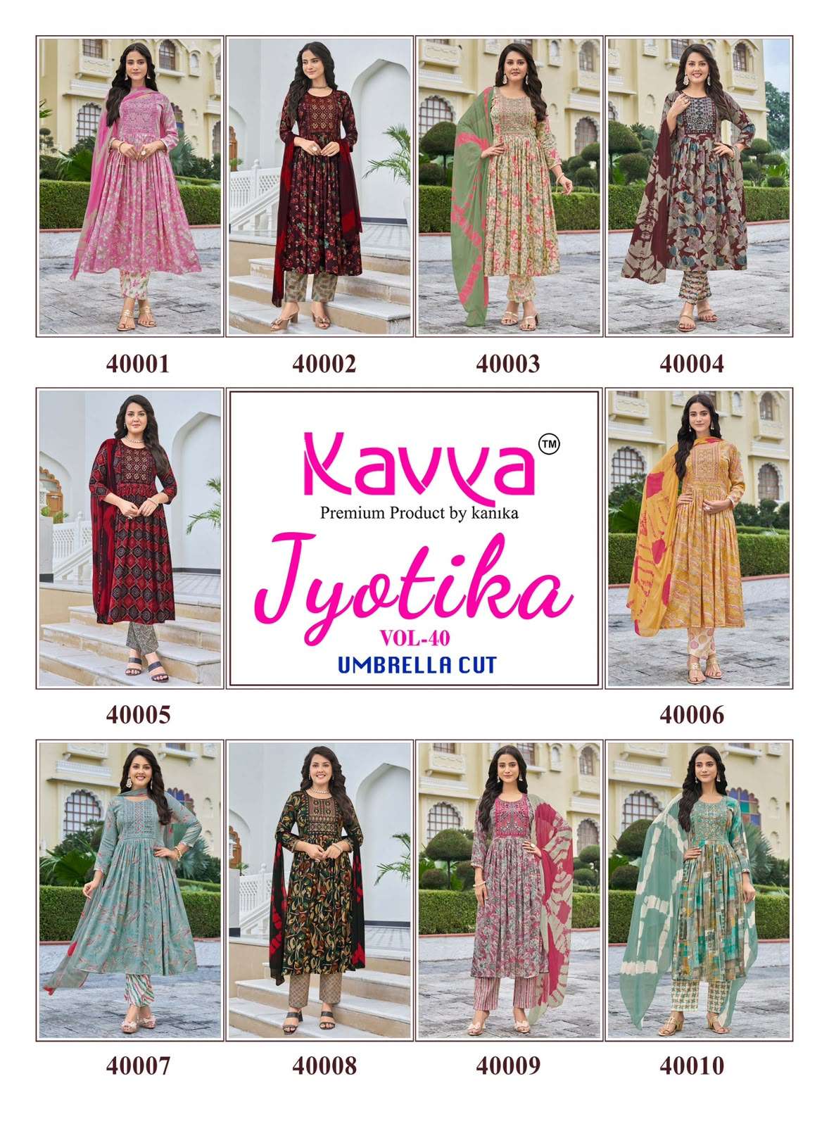 Kavya Suits Jyotika Vol 40 Stitched Salwar Suit Set