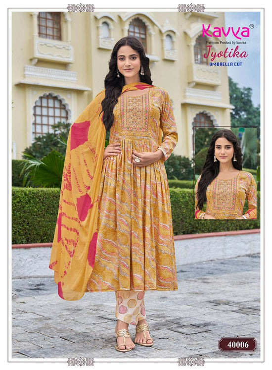 Kavya Suits Jyotika Vol 40 Stitched Salwar Suit Set