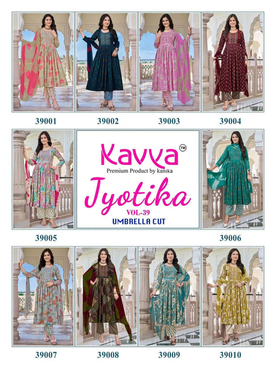 Kavya Suits Jyotika Vol 9 Stitched Salwar Suit Set - Amrah Wholesale