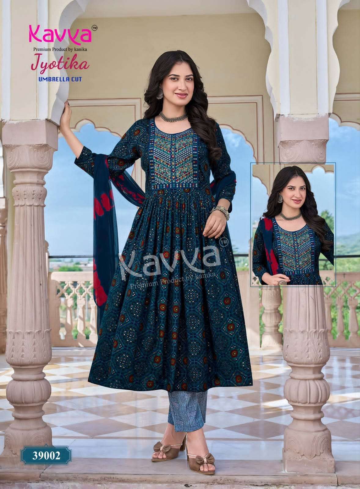 Kavya Suits Jyotika Vol 9 Stitched Salwar Suit Set - Amrah Wholesale