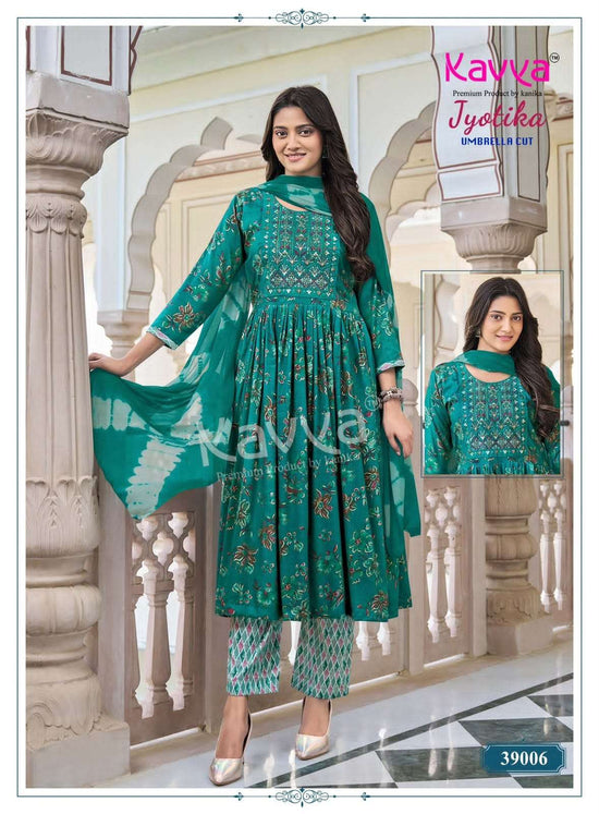 Kavya Suits Jyotika Vol 9 Stitched Salwar Suit Set - Amrah Wholesale