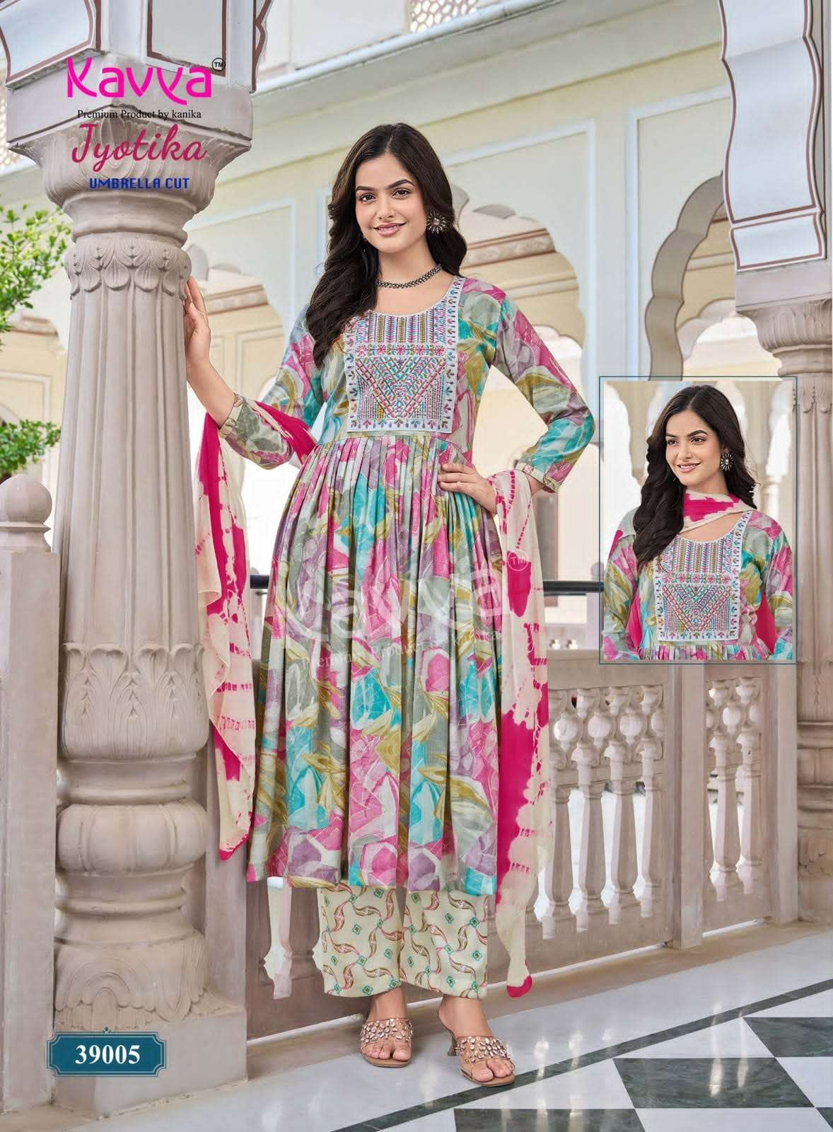 Kavya Suits Jyotika Vol 9 Stitched Salwar Suit Set - Amrah Wholesale