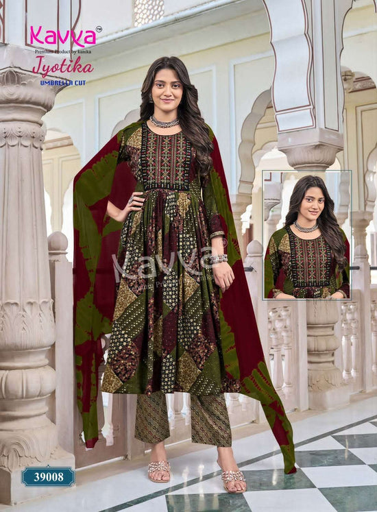 Kavya Suits Jyotika Vol 9 Stitched Salwar Suit Set - Amrah Wholesale