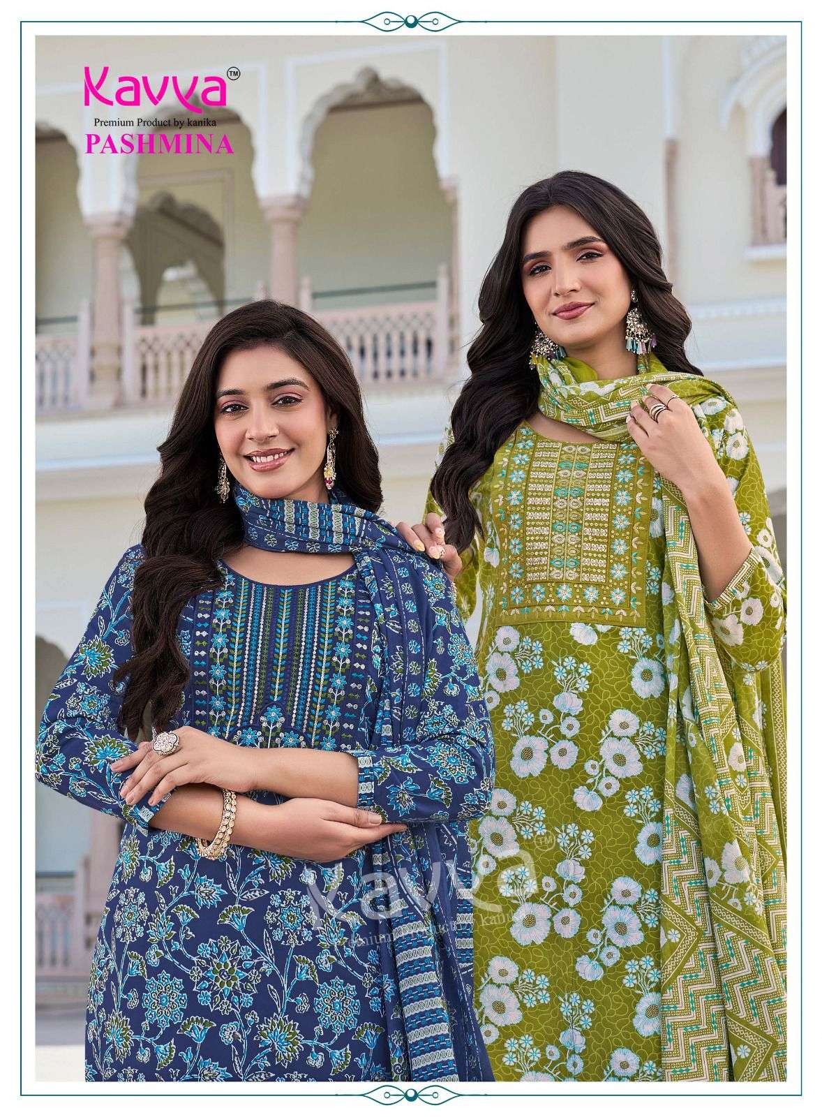 Kavya Suits Pashmina Vol 23 Malaysian Cotton 3 Piece Salwar Suit Set