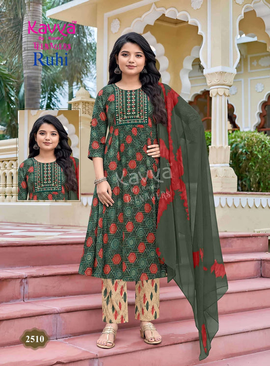 Kavya Suits Ruhi Vol 25 Capsule Salwar Suit Set - Amrah Wholesale