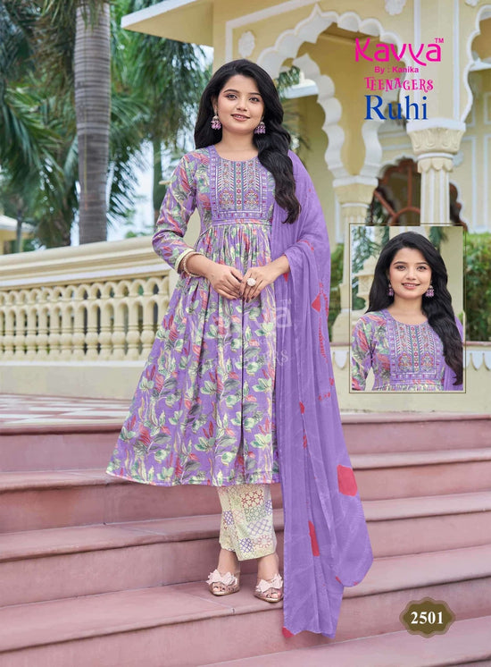 Kavya Suits Ruhi Vol 25 Capsule Salwar Suit Set - Amrah Wholesale