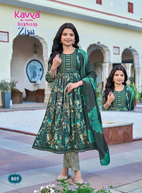 Kavya Suits Ziya Vol 8 Nayra Cut 3 Piece Suit Set - Amrah Wholesale