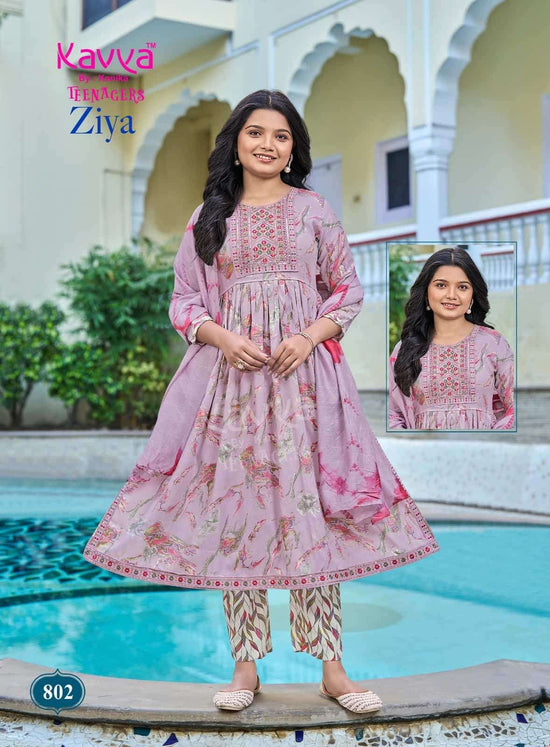 Kavya Suits Ziya Vol 8 Nayra Cut 3 Piece Suit Set - Amrah Wholesale