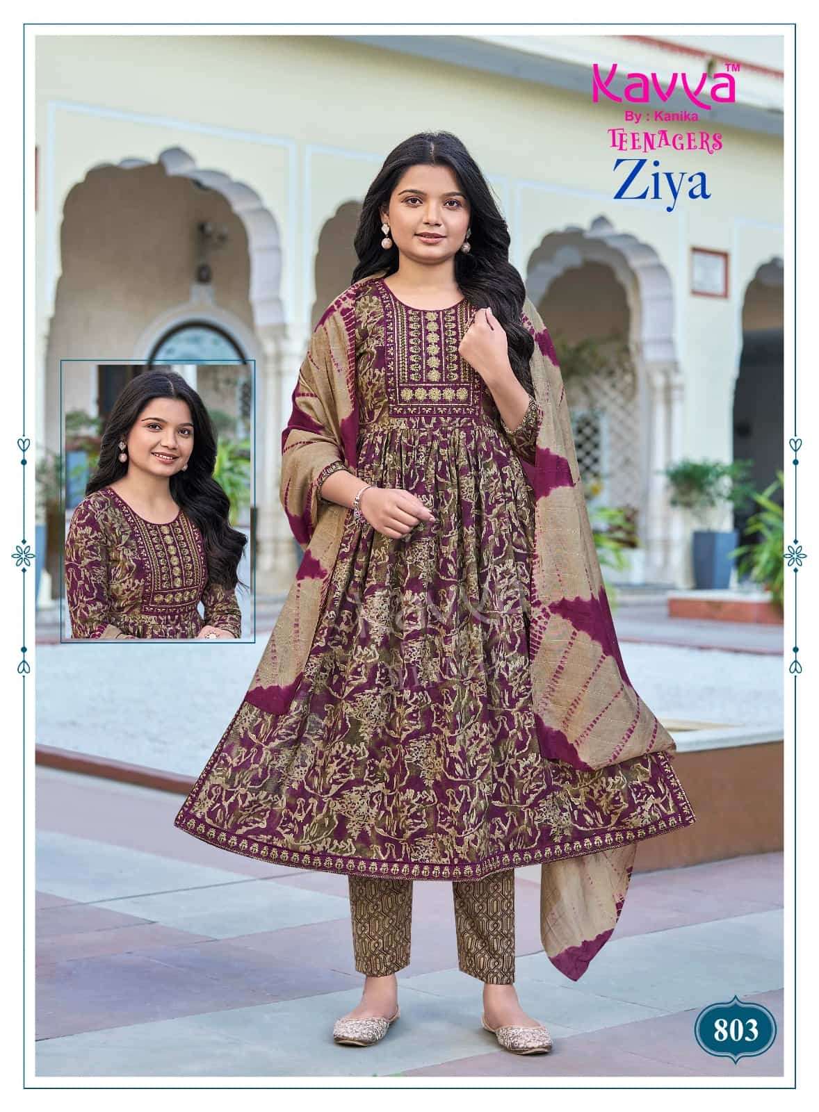 Kavya Suits Ziya Vol 8 Nayra Cut 3 Piece Suit Set - Amrah Wholesale