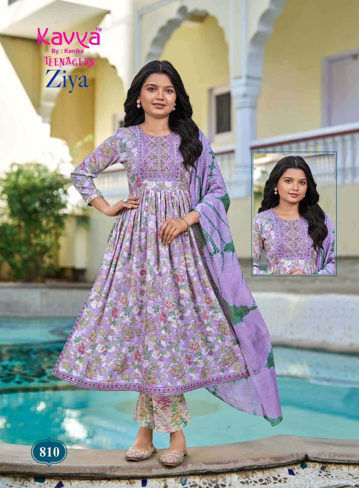 Kavya Suits Ziya Vol 8 Nayra Cut 3 Piece Suit Set - Amrah Wholesale