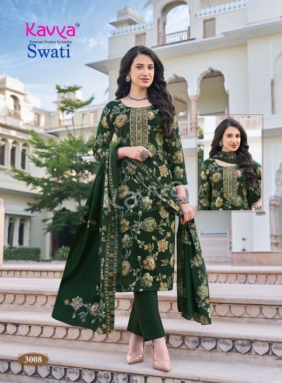 Kavya Swati Vol 3 Chanderi Modal Kurti Pant Dupatta Set