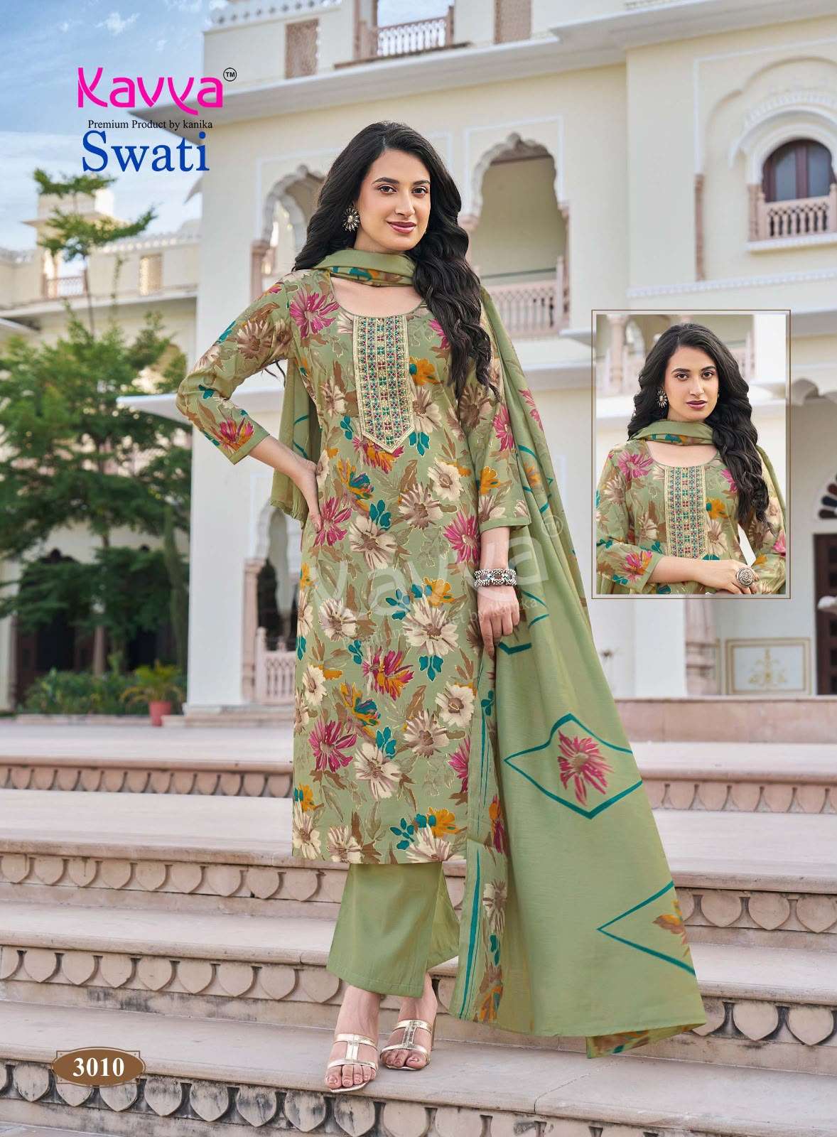 Kavya Swati Vol 3 Chanderi Modal Kurti Pant Dupatta Set