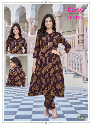 Kavya Vedika Vol 6 Premium A Line Cord Set