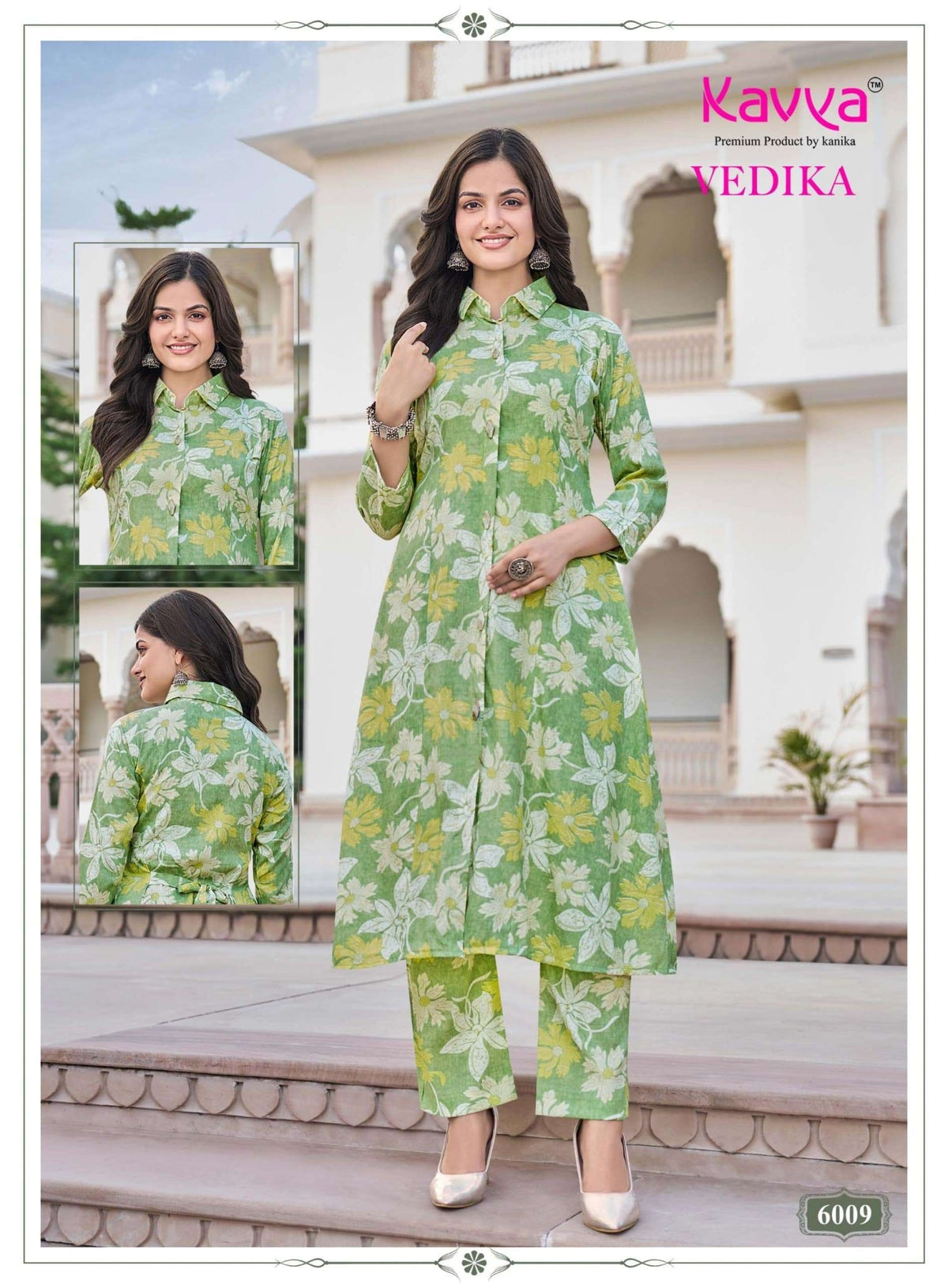 Kavya Vedika Vol 6 Premium A Line Cord Set - Amrah Wholesale