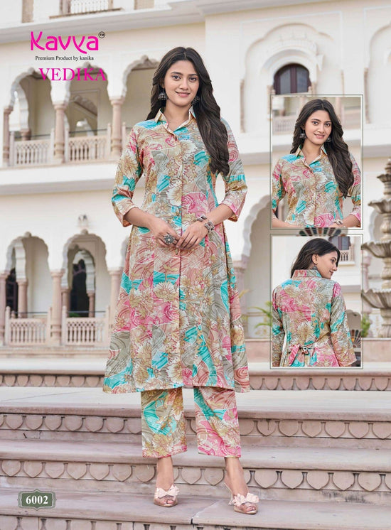 Kavya Vedika Vol 6 Premium A Line Cord Set - Amrah Wholesale