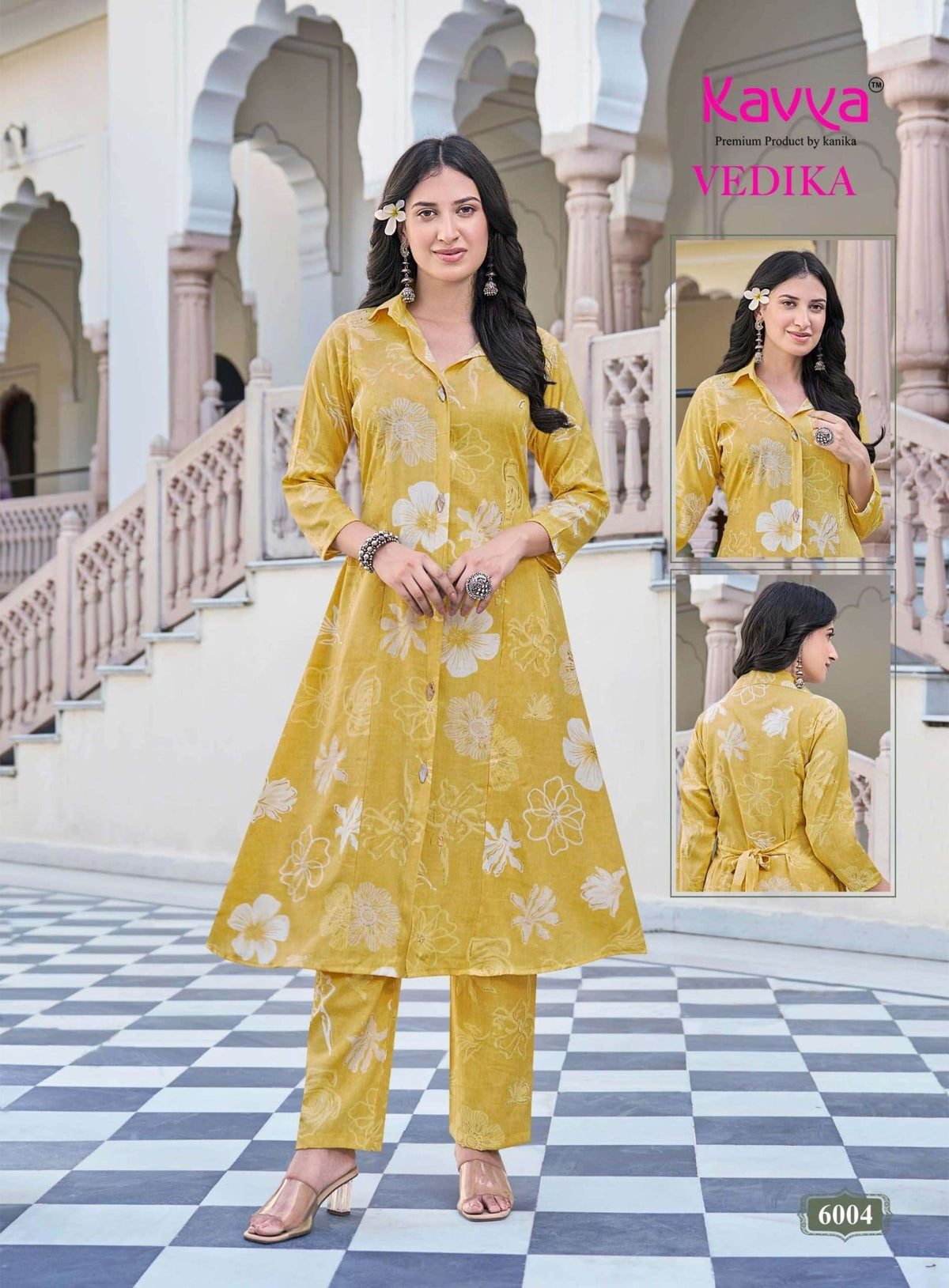 Kavya Vedika Vol 6 Premium A Line Cord Set - Amrah Wholesale