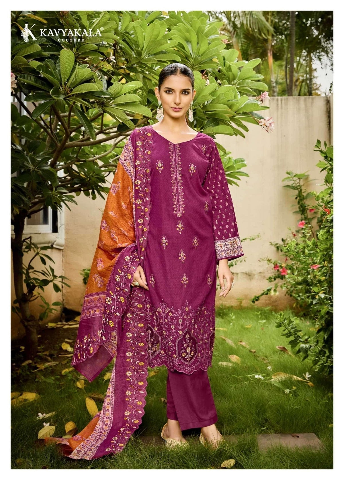 Kavyakala Aafreen Vol 1 Lawn Cotton Dress Material - Amrah Wholesale
