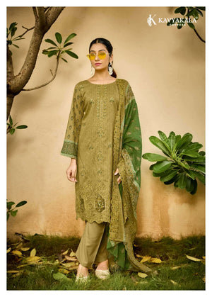 Kavyakala Aafreen Vol 1 Lawn Cotton Dress Material