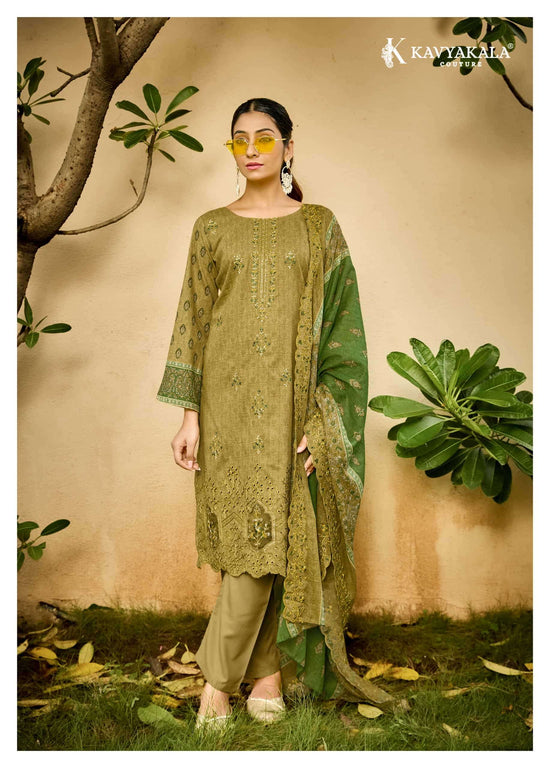 Kavyakala Aafreen Vol 1 Lawn Cotton Dress Material