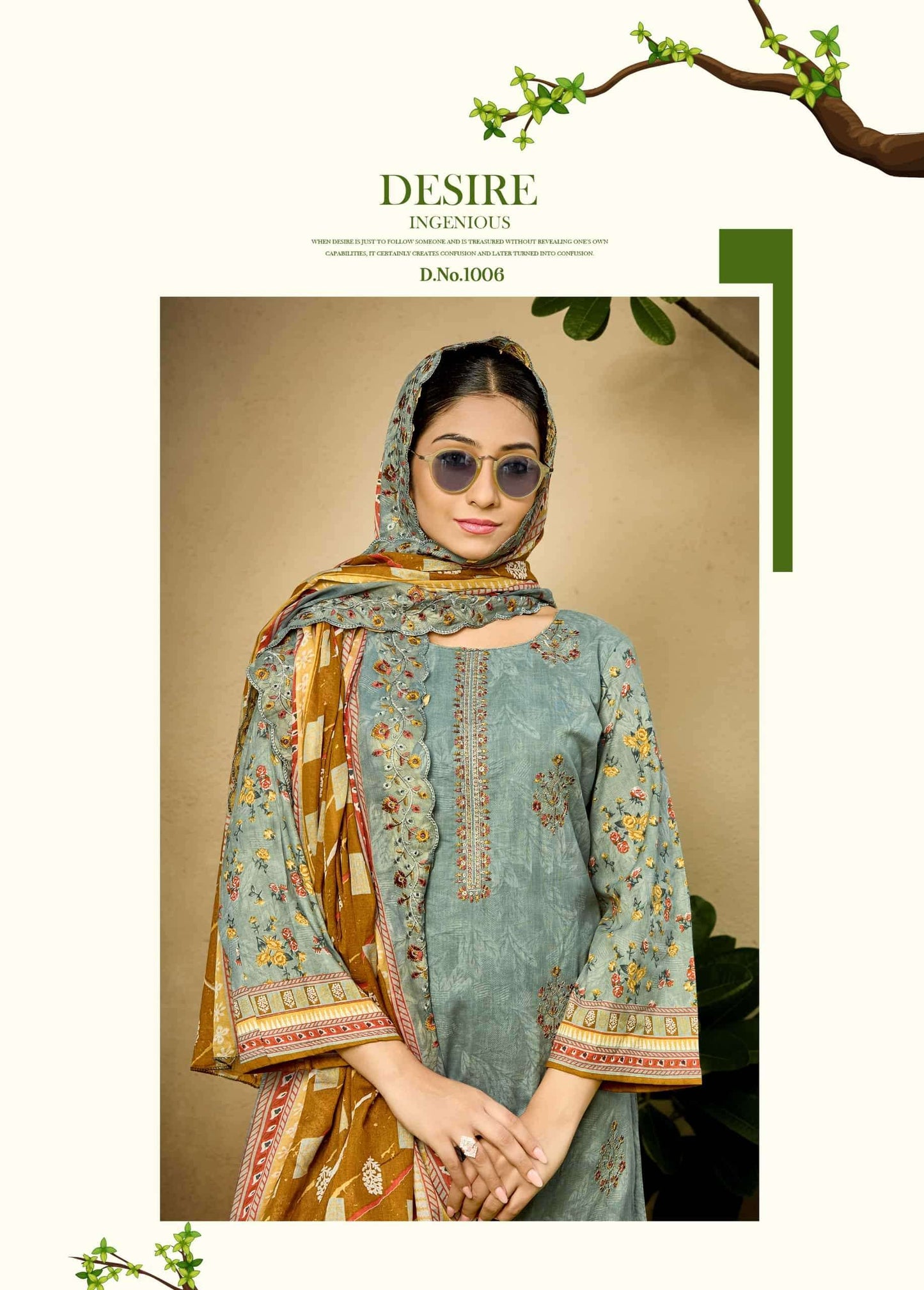 Kavyakala Aafreen Vol 1 Lawn Cotton Dress Material