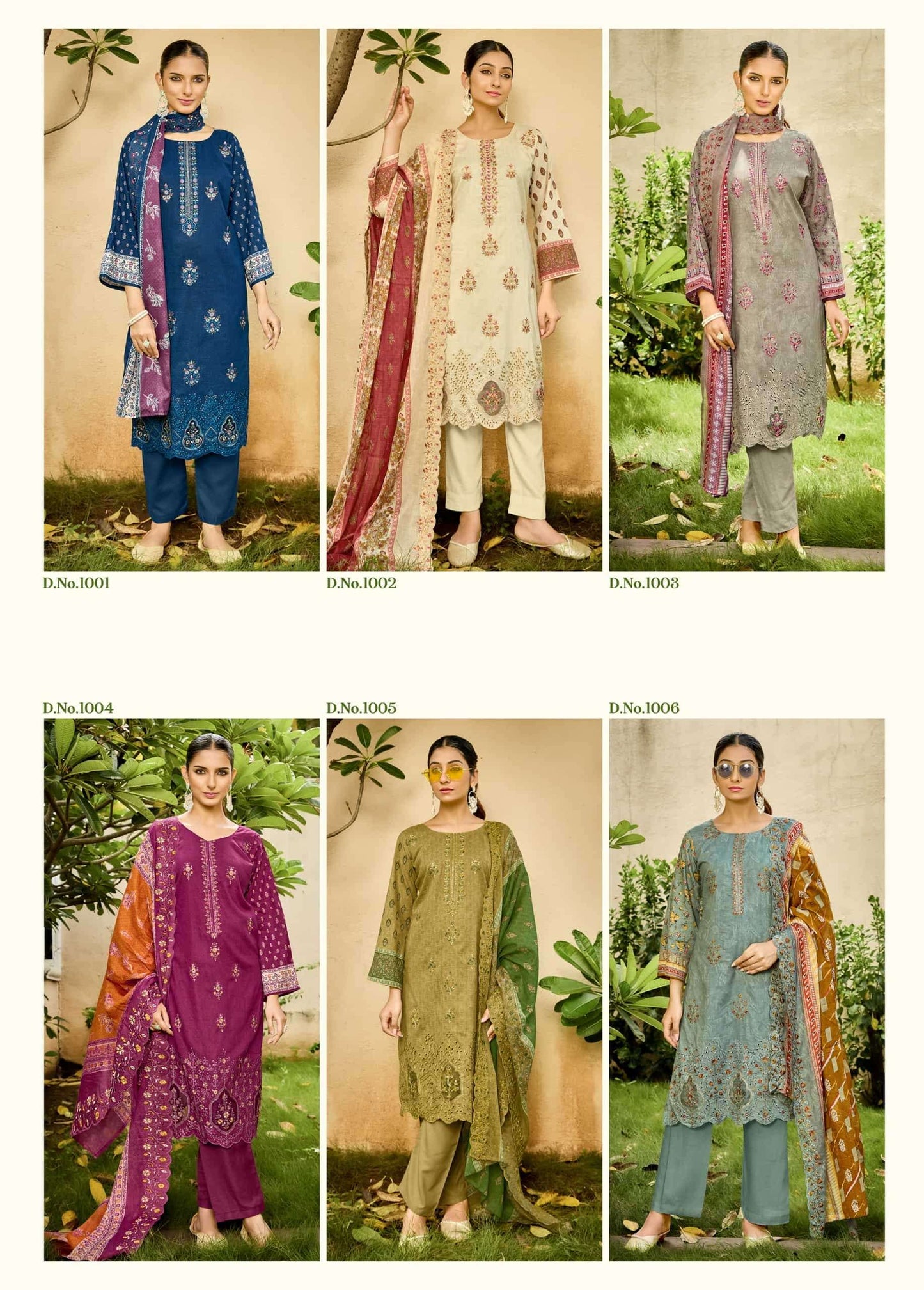 Kavyakala Aafreen Vol 1 Lawn Cotton Dress Material