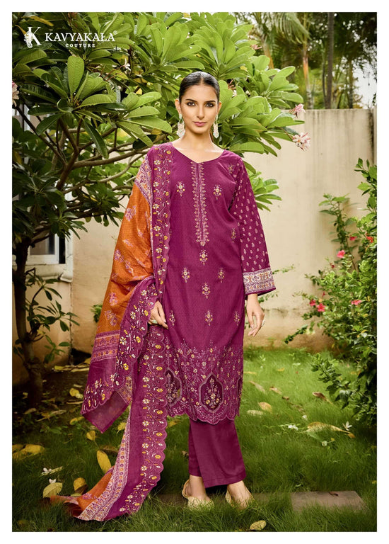 Kavyakala Aafreen Vol 1 Lawn Cotton Dress Material
