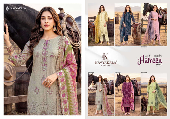Kavyakala Aafreen Vol-2 Lawn Soft Cotton Pakistani Suit