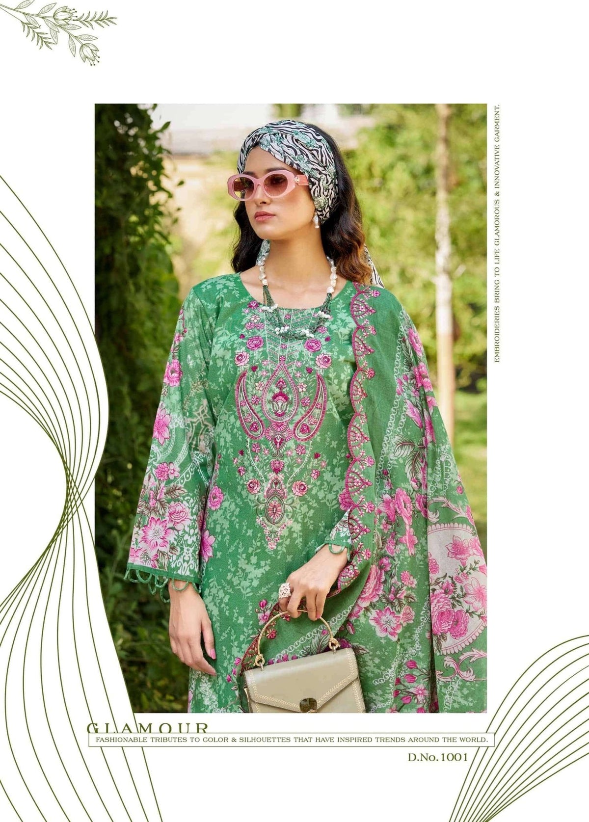 Kavyakala Anarkali Vol 25 Lawn Cotton Dress Material - Amrah Wholesale