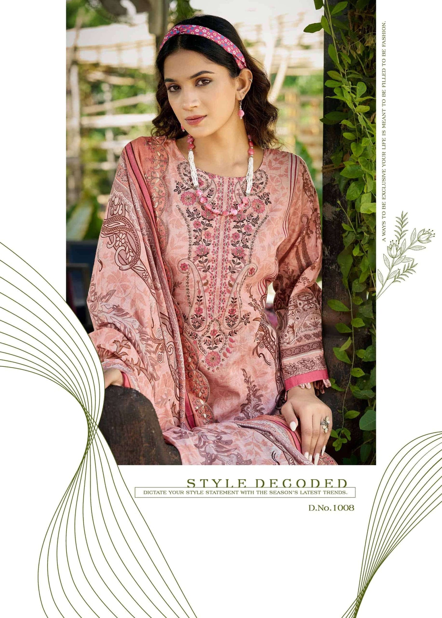 Kavyakala Anarkali Vol 25 Lawn Cotton Dress Material