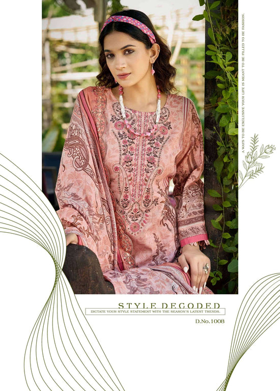 Kavyakala Anarkali Vol 25 Lawn Cotton Dress Material