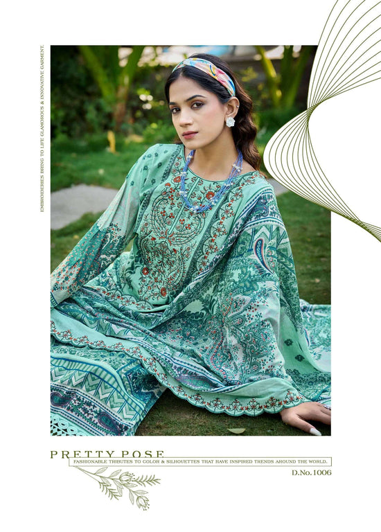 Kavyakala Anarkali Vol 25 Lawn Cotton Dress Material