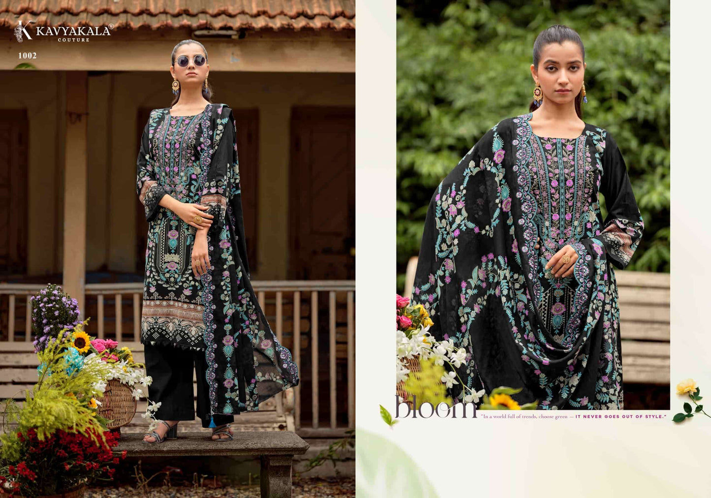 Kavyakala Anarkali Vol 26 Lawn Cotton Dress Material