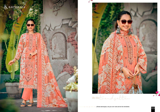 Kavyakala Bin Saeed Vol-9 Cambric Pakistani Suit - Amrah Wholesale