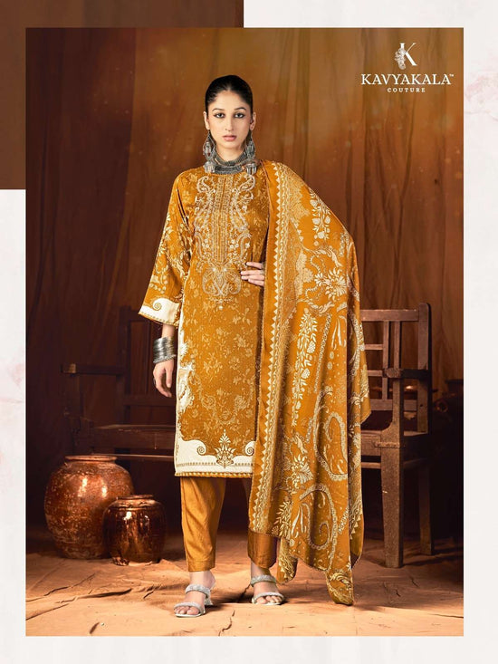 Kavyakala Fitoor Vol-5 Pashmina Printed Unstitched Dress Material