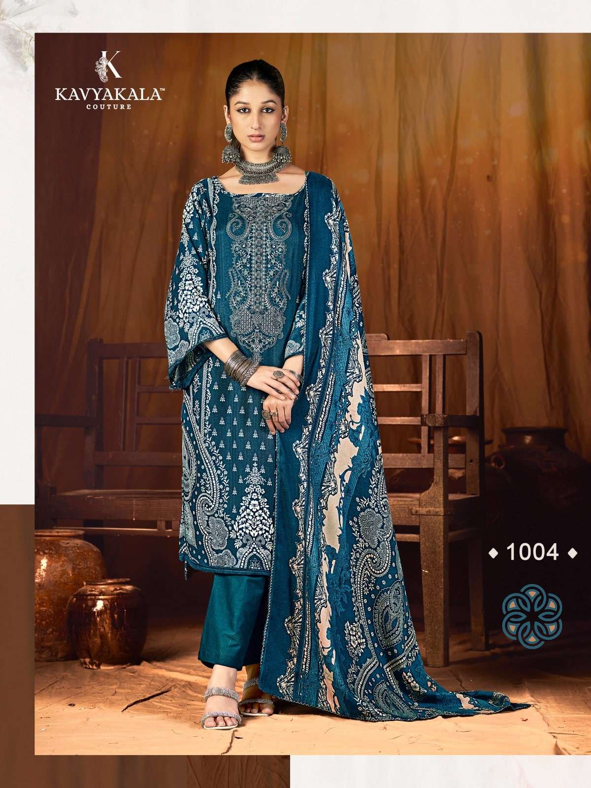 Kavyakala Fitoor Vol-5 Pashmina Printed Unstitched Dress Material