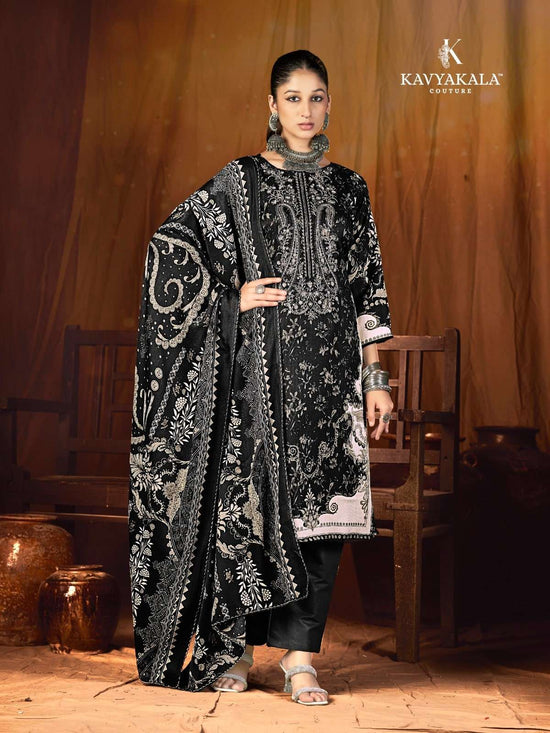 Kavyakala Fitoor Vol-5 Pashmina Printed Unstitched Dress Material