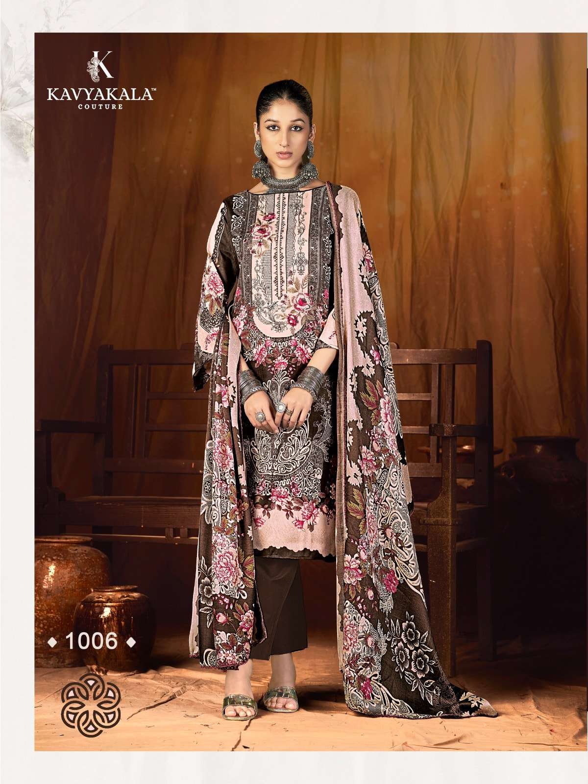 Kavyakala Fitoor Vol-5 Pashmina Printed Unstitched Dress Material