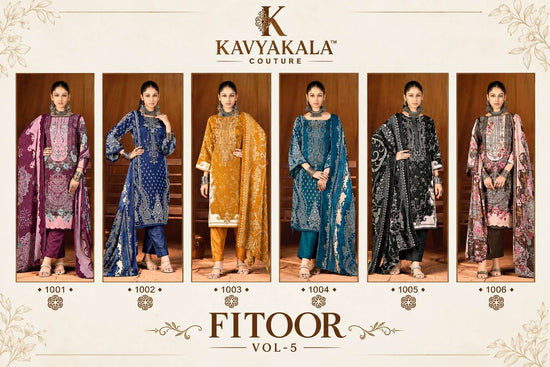 Kavyakala Fitoor Vol-5 Pashmina Printed Unstitched Dress Material
