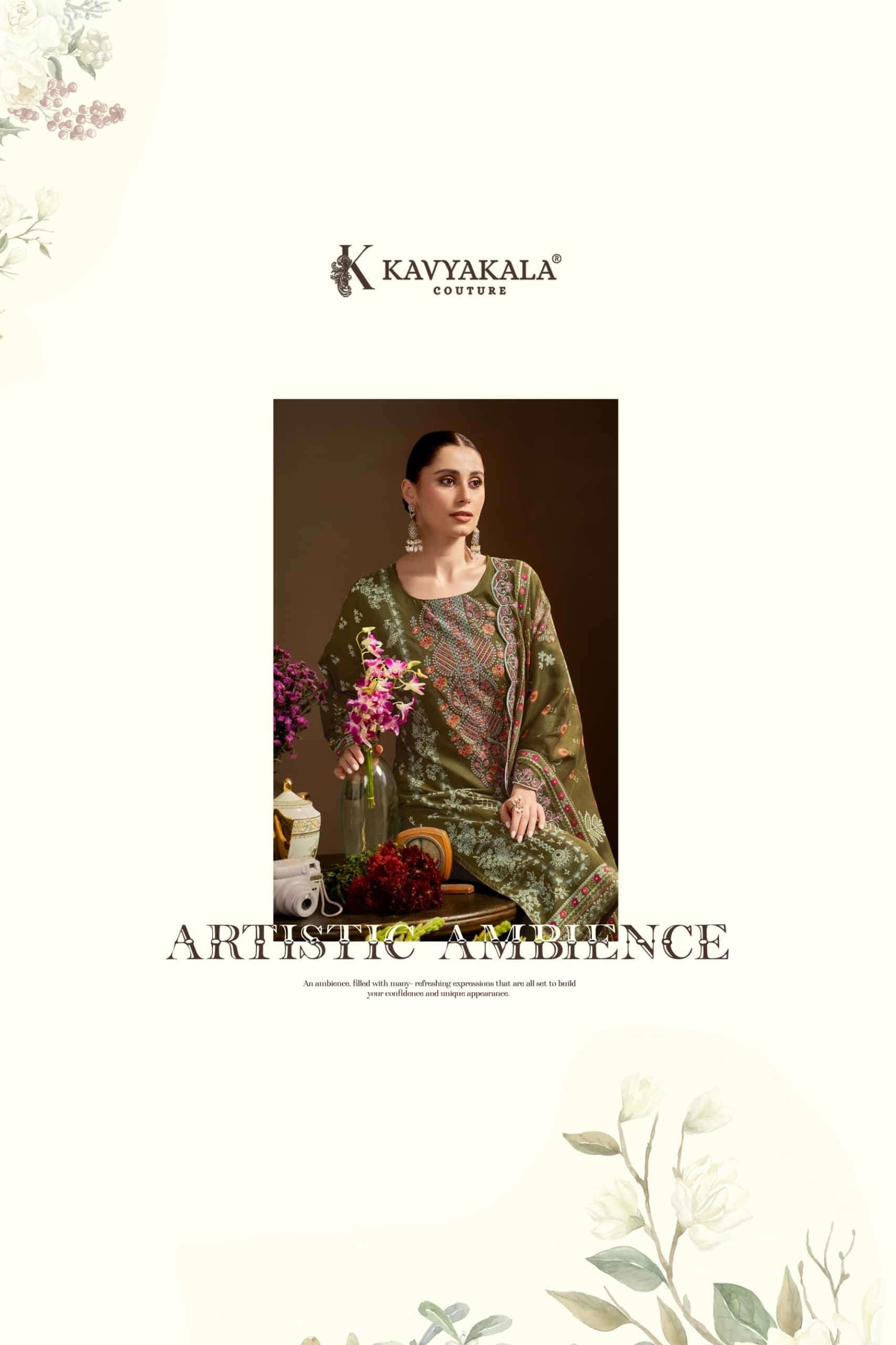 Kavyakala Mannat Vol 1 Karachi Cotton Dress Material