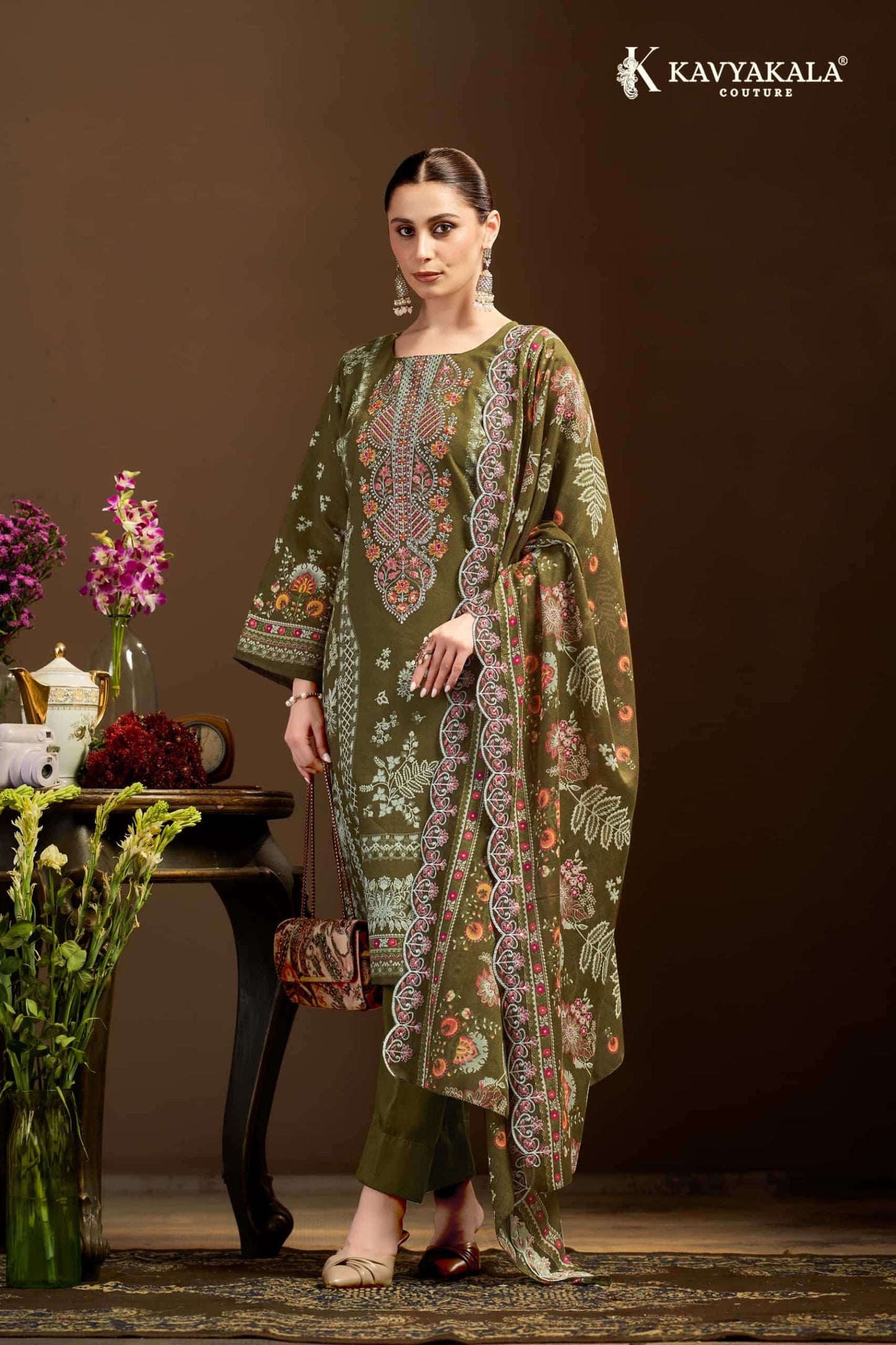 Kavyakala Mannat Vol 1 Karachi Cotton Dress Material