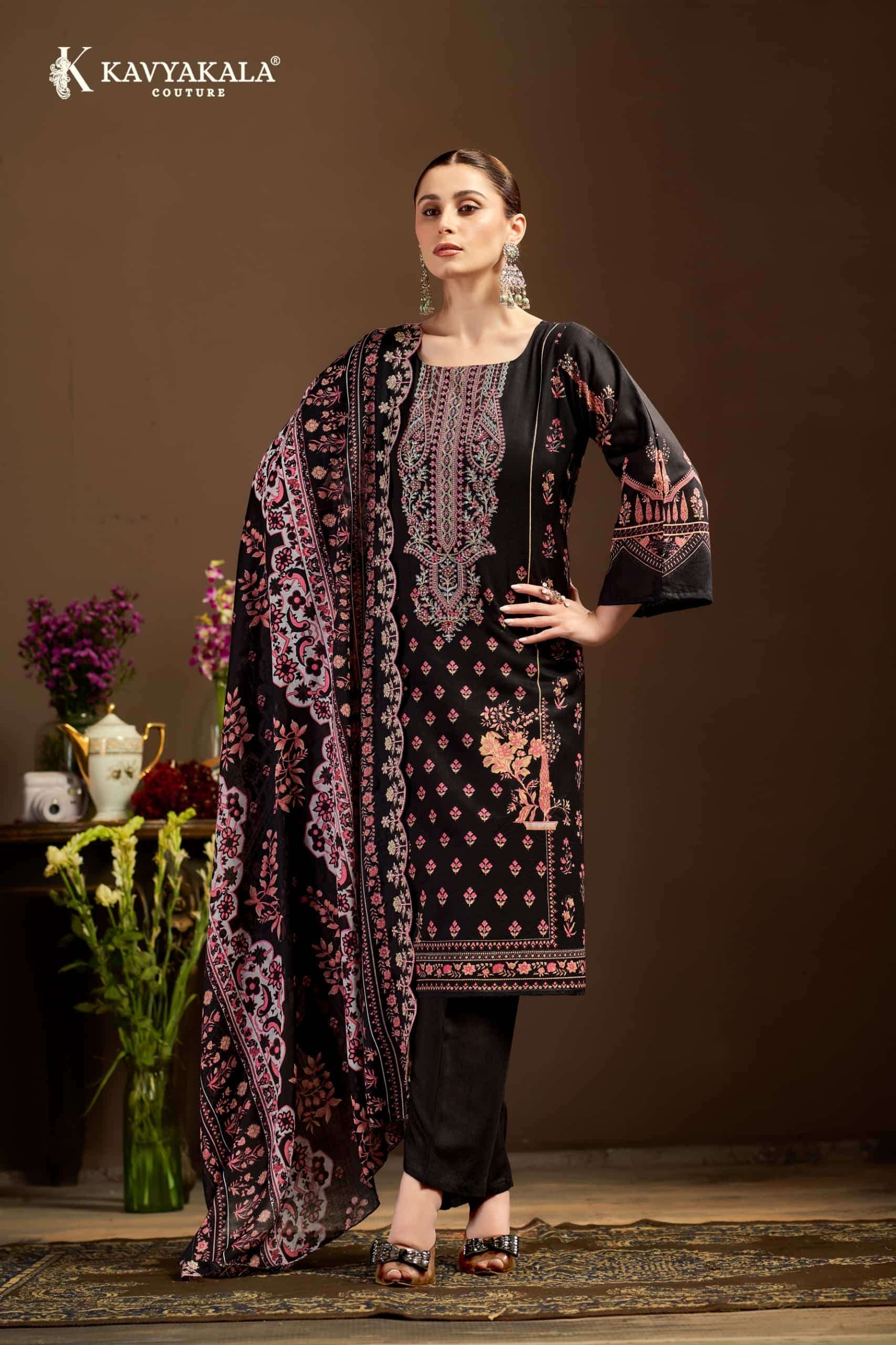 Kavyakala Mannat Vol 1 Karachi Cotton Dress Material