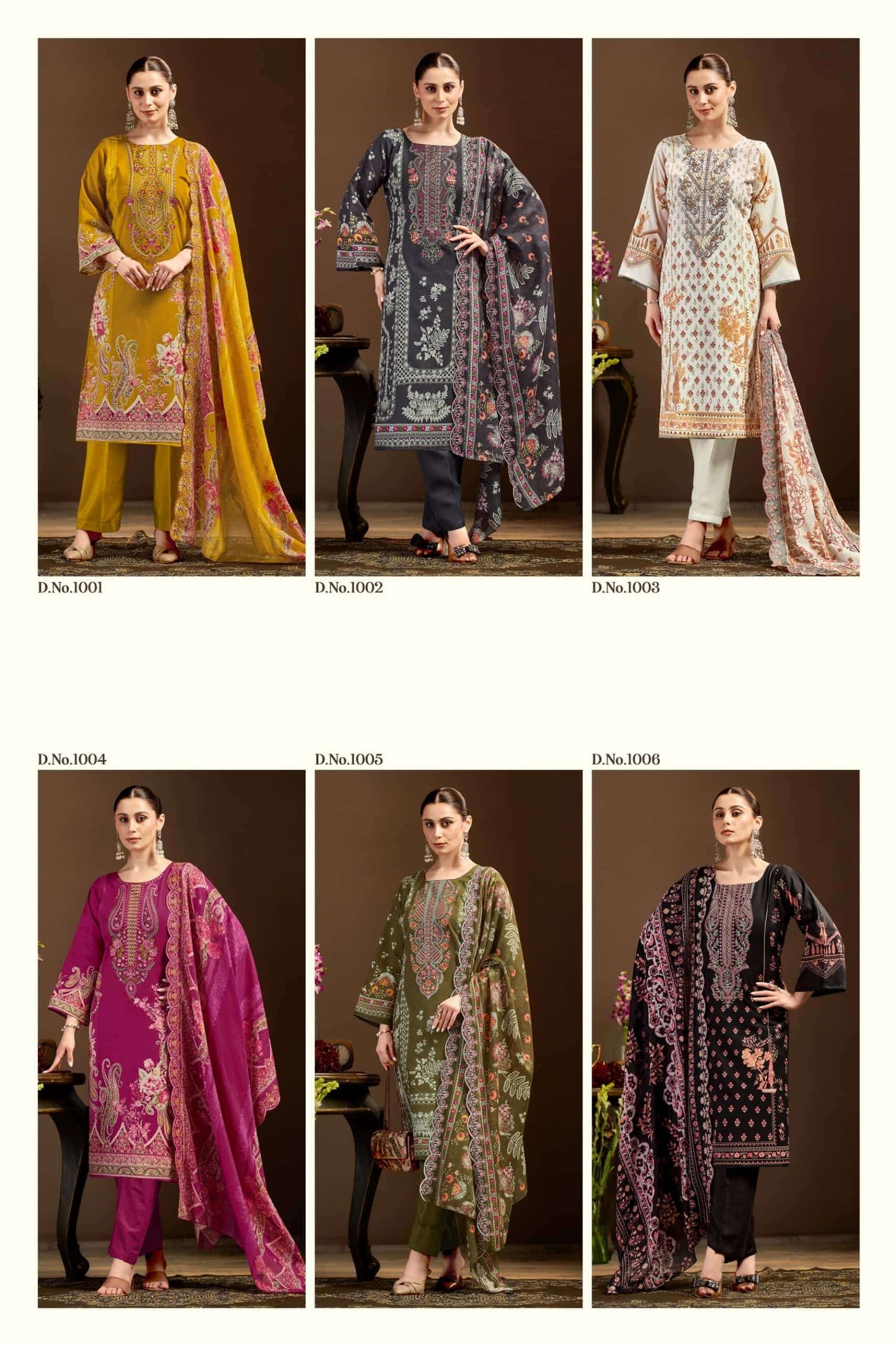 Kavyakala Mannat Vol 1 Karachi Cotton Dress Material